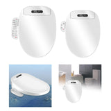 Maxbell Bidet Toilet Seat Waterproof Panel Buttons Silent Slow Drop Toilet Lid Cover basic