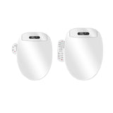 Maxbell Bidet Toilet Seat Waterproof Panel Buttons Silent Slow Drop Toilet Lid Cover basic