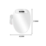 Maxbell Bidet Toilet Seat Waterproof Panel Buttons Silent Slow Drop Toilet Lid Cover Multifunctional