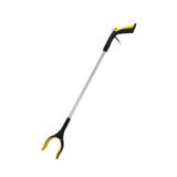 Maxbell Claw Grabber Stick Magnetic Tip Hand Grabber for Trash Can Shelf Elderly Yellow