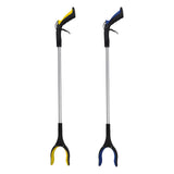 Maxbell Claw Grabber Stick Magnetic Tip Hand Grabber for Trash Can Shelf Elderly Yellow
