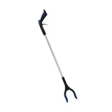 Maxbell Claw Grabber Stick Magnetic Tip Hand Grabber for Trash Can Shelf Elderly Blue