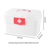 Maxbell Medical First Aid Box Multipurpose with Handle First Aid Case Toy Travel Car S