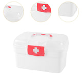 Maxbell Medical First Aid Box Multipurpose with Handle First Aid Case Toy Travel Car S