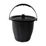 Maxbell Spittoon Chamber Bucket with Lid Handle Chamber Pot for Children Child Elder Without Ring Base