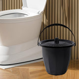 Maxbell Spittoon Chamber Bucket with Lid Handle Chamber Pot for Children Child Elder Without Ring Base