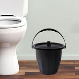 Maxbell Spittoon Chamber Bucket with Lid Handle Chamber Pot for Children Child Elder Without Ring Base