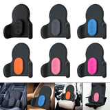 Maxbell Waist Cushion Lumbar Support Pillow Portable for Cars Drivers Computer Chair Black