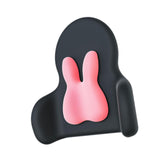 Maxbell Lumbar Support Pillow Back Cushion Back Support for Cars Airplane Women Rabbit Pink