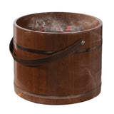 Maxbell Wood Foot Bath Portable Multipurpose Foot Soak Tub for Travel Home Use Sauna without lid