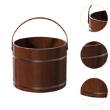 Maxbell Wood Foot Bath Portable Multipurpose Foot Soak Tub for Travel Home Use Sauna without lid