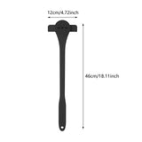 Maxbell Back Hair Shaver Easy to Use DIY Back Hair Trimmer for Personal Birthday Man Black