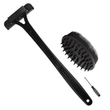 Maxbell Back Shaving for Men Shave Wet or Dry DIY Back Back Hair Removal Shaving Tool black