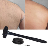 Maxbell Back Shaving for Men Shave Wet or Dry DIY Back Back Hair Removal Shaving Tool black