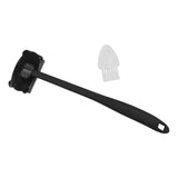 Maxbell Back Hair Removal and Body Shaving Tool Ergonomic Handle Easy to Use Shaving Tool black