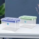 Maxbell Medical Box with Handle Stackable First Aid Box for Camping Household Travel green