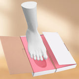 Maxbell 2x Impression Foam Box Case DIY 2 Slab Foot Molding Foot Impression Foam Box 32x15x8cm