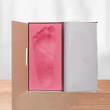 Maxbell 2x Impression Foam Box Case DIY 2 Slab Foot Molding Foot Impression Foam Box 35x16x11cm