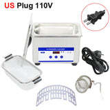 Maxbell Ultrasonic Jewelry Cleaner 40KHz Glasses Cleaning Machine for Dentures Rings