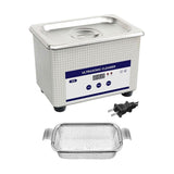 Maxbell Ultrasonic Jewelry Cleaner 40KHz Glasses Cleaning Machine for Dentures Rings