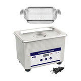 Maxbell Ultrasonic Jewelry Cleaner 40KHz Glasses Cleaning Machine for Dentures Rings