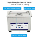 Maxbell Ultrasonic Cleaner Ultrasonic Cleaning Machine for Eyeglasses Earrings Rings