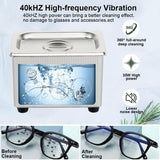 Maxbell Ultrasonic Cleaner Ultrasonic Cleaning Machine for Eyeglasses Earrings Rings