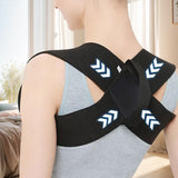 Maxbell Posture Corrector Portable Upper Back Brace for Friends Office Worker Adults