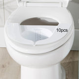 Maxbell 10Pcs Commode Sample Collector 800ml Urine Collection Hat Sturdy for Elderly