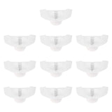 Maxbell 10Pcs Commode Sample Collector 800ml Urine Collection Hat Sturdy for Elderly