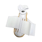 Maxbell Big Thumb Outturn Corrector for Women and Men Foot Care Toe Overlap Splitter white and yellow
