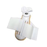 Maxbell Big Thumb Outturn Corrector for Women and Men Foot Care Toe Overlap Splitter white and yellow
