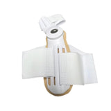 Maxbell Big Thumb Outturn Corrector for Women and Men Foot Care Toe Overlap Splitter white and yellow