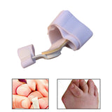 Maxbell Big Thumb Outturn Corrector for Women and Men Foot Care Toe Overlap Splitter white