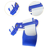 Maxbell Big Thumb Outturn Corrector for Women and Men Foot Care Toe Overlap Splitter blue and white