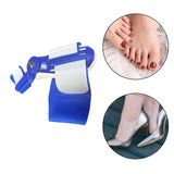 Maxbell Big Thumb Outturn Corrector for Women and Men Foot Care Toe Overlap Splitter blue and white