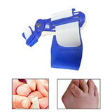 Maxbell Big Thumb Outturn Corrector for Women and Men Foot Care Toe Overlap Splitter blue and white