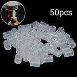 Maxbell 50 Pieces Perfume Refill Tools Perfume Dispenser Adapter Tools for Measuring