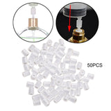 Maxbell 50 Pieces Perfume Refill Tools Perfume Dispenser Adapter Tools for Measuring