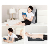 Maxbell Leg Pillow Lightweight Pad Soft Knee Support Cushion for Reading Home Travel