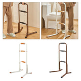 Maxbell Bed Assist Rail Grab Bar Bedside Security Handle Bedside Handrail for Adults white