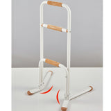 Maxbell Bed Assist Rail Grab Bar Bedside Security Handle Bedside Handrail for Adults white