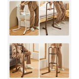 Maxbell Bed Assist Rail Grab Bar Bedside Security Handle Bedside Handrail for Adults coffee