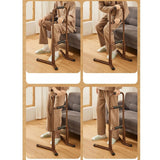 Maxbell Bed Assist Rail Grab Bar Bedside Security Handle Bedside Handrail for Adults coffee
