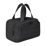 Maxbell Make up Organizer Handbag Open Toiletry Bag for Trips Outdoor Sports Holiday Black