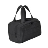 Maxbell Make up Organizer Handbag Open Toiletry Bag for Trips Outdoor Sports Holiday Black