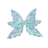 Maxbell Butterfly Wings for Women Gliiter Carnival Theme Party Butterfly Fairy Wings S Blue