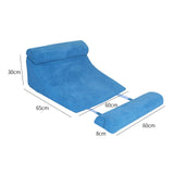 Maxbell Bed Wedge Pillow Comfortable Easy to Clean Leg Pillow for Sitting Lying Rest