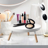 Maxbell Key Holder Creative Desk Organizer Storage Tray for Desk Dining Room Hallway white