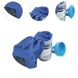 Maxbell Breathable Cooling Towel Ice Cold Towel Sweat Towel for Walking Sport Worker Blue